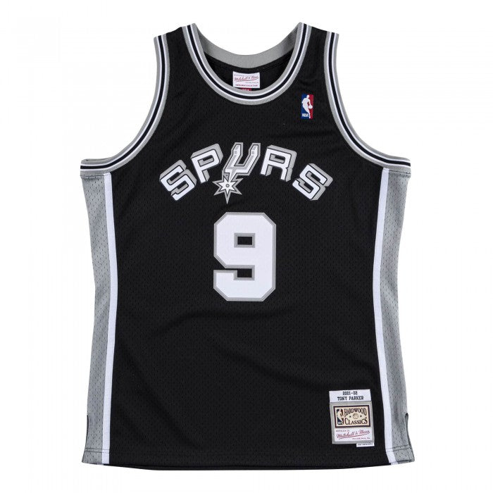 Mitchell & Ness Swingman Jersey Tony Parker San Antonio Spurs 9 'Black'