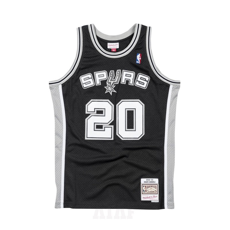 Mitchell & Ness NBA Swingman Jersey San Antonio Spurs "Manu Ginobili" 'Black'