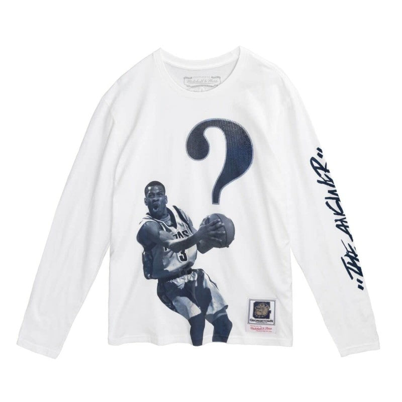Mitchell & Ness "What The Question" Crewneck 'White'