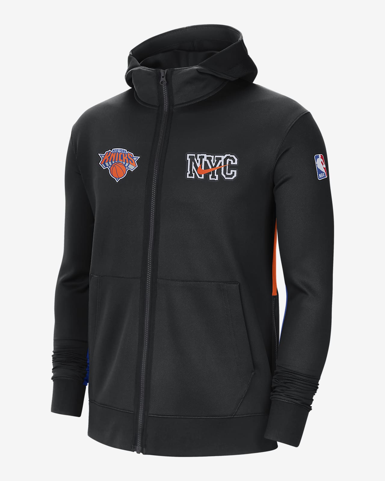 New York Knicks Showtime City Edition Men s Nike Therma Flex NBA Hoodi Bouncewear