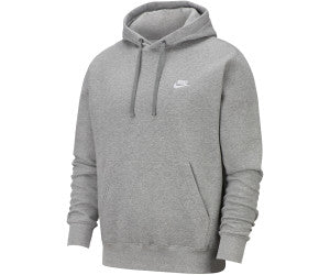Nike Sportswear Club Men's Fleece Hoody 'Grey/White'