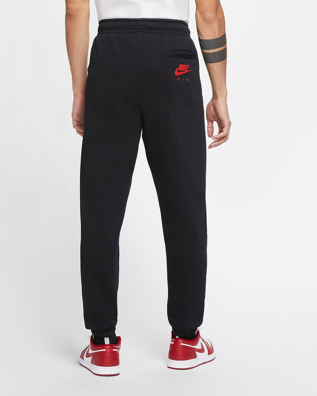 Jordan AJ4 Graphic Fleece Trousers 'Black'