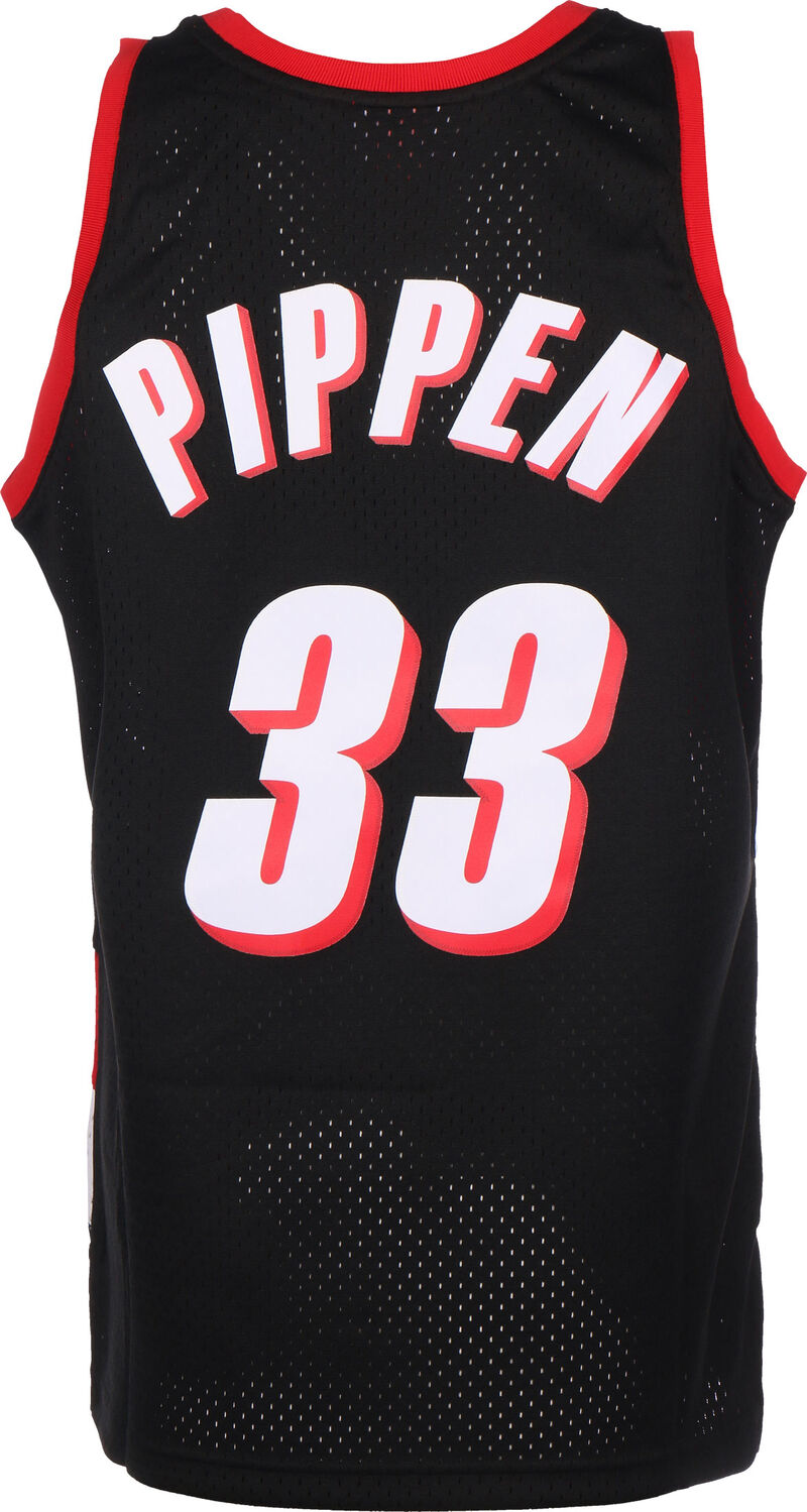 M&N Swingman Jersey S.Pippen #33 Portland Trailblazers 'Black'