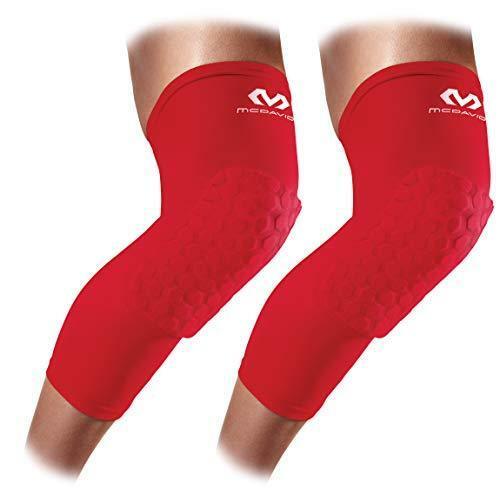 Mc David HEX™ Leg Sleeve (Pair)--_'Red'_ – Bouncewear
