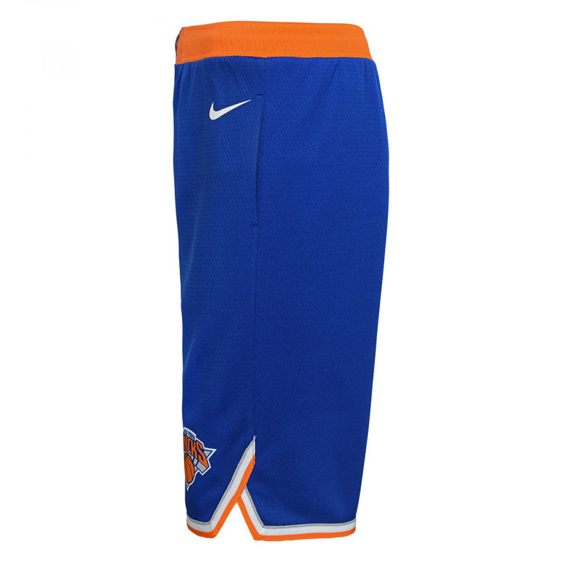 Nike NBA New-York Knicks Icon Swingman Kids Short 'Blue/Orange'