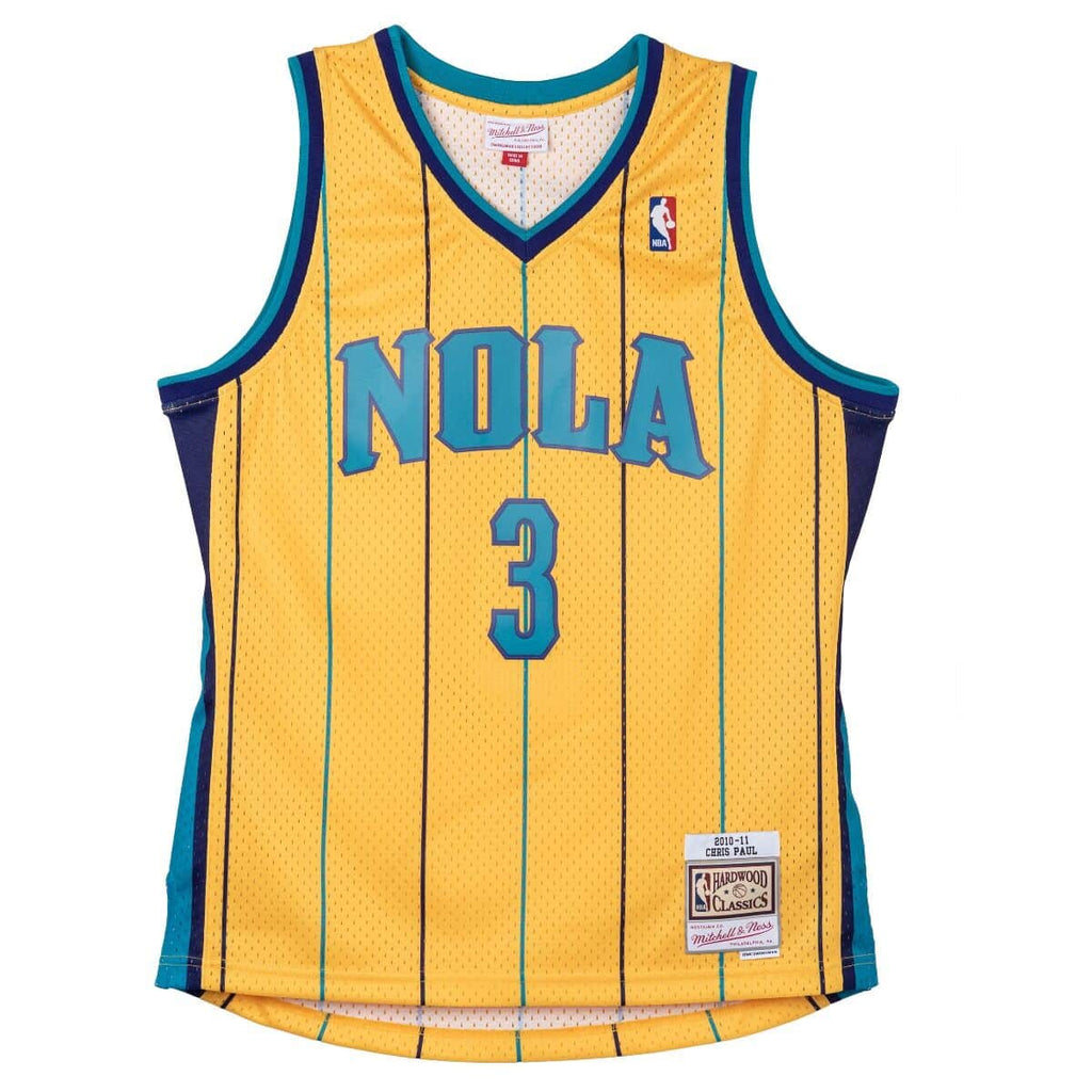 Mitchell & Ness NBA Swingman Jersey Hornets '10 Chris Paul 'Yellow'