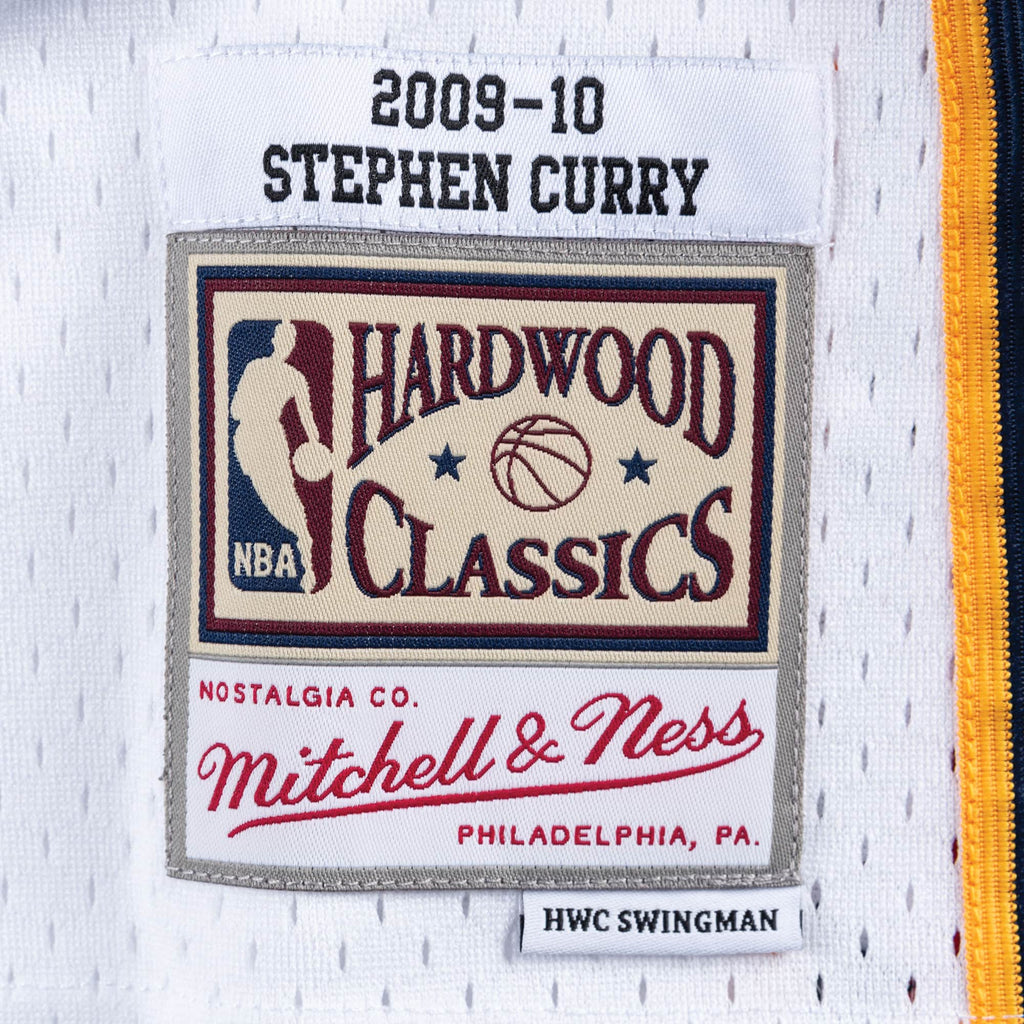 Mitchell & Ness NBA Swingman Home Jersey Warriors '09 Stephen Curry 'White'