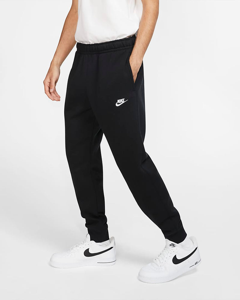 Nike Sportswear Club Fleece Joggers 'Black/White'