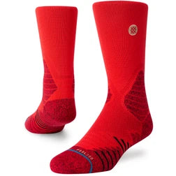 Stance Icon Hoops Crew 'Red'