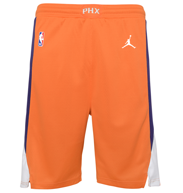 Phoenis Sunss Statement Edition Jordan NBA Swingman Shorts Kids 'Orange'