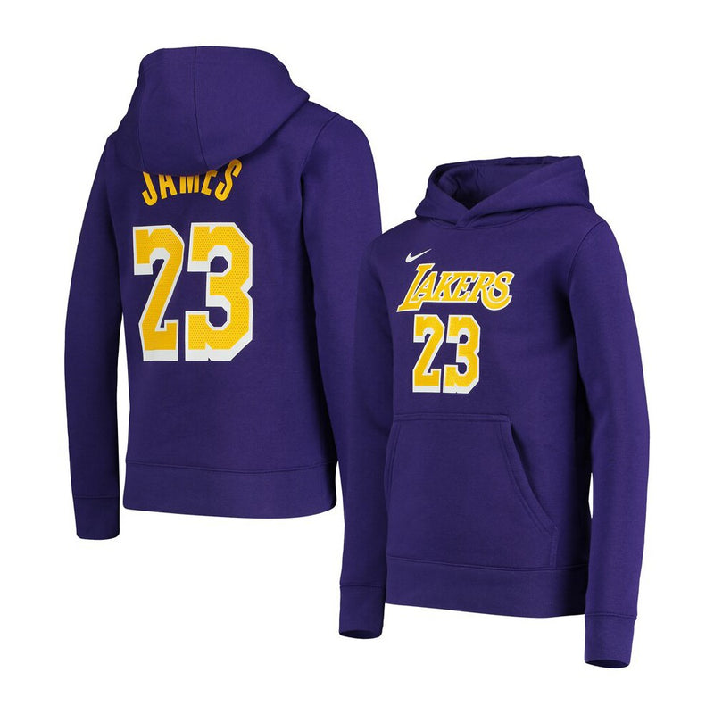 Nike Nba Kids Hoody LeBron James Lakers 'Purple'