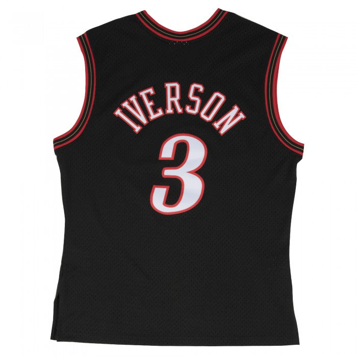 Mitchell & Ness NBA Swingman Jersey Allen Iverson #3 Philadelphia 76ers 'Black'