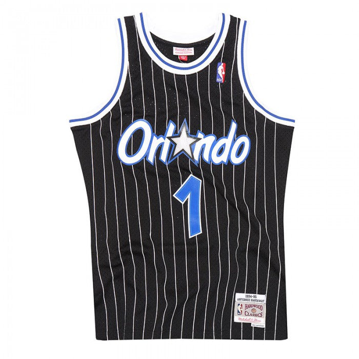 Mitchell & Ness Mens Anfernee Hardaway Orlando Magic Swingman Jersey 'Black', S