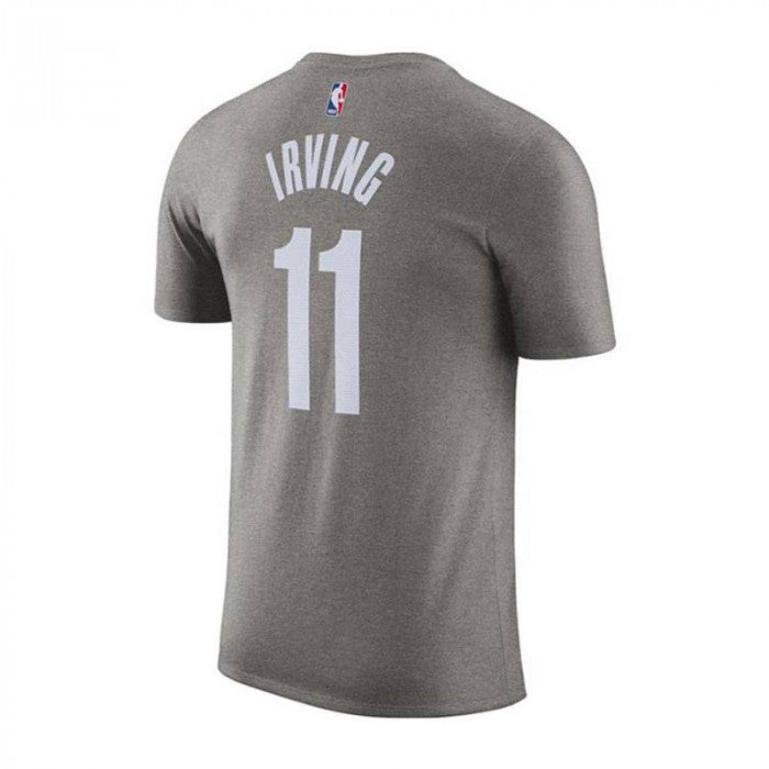 Brooklyn Nets Jordan Kids Name T-Shirt Kyrie Irving 'Grey'