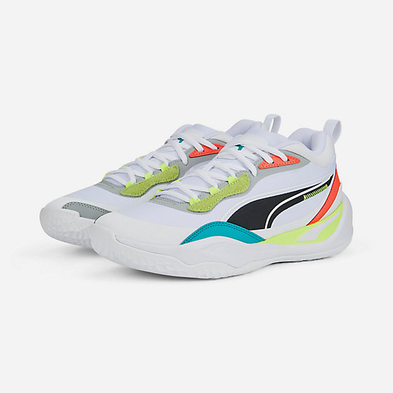 Puma Playmaker Pro Men's Shoes 'White/Fiery Coral'