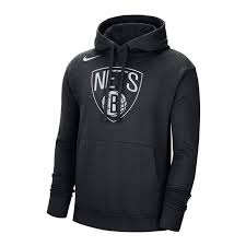 Nike Fleece NBA Brooklyn Nets Essential Pullover Kids 'Black'