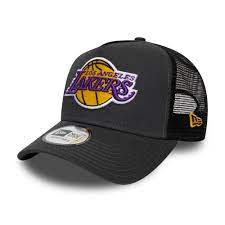 New Era 9Forty Trucker Los Anglees Lakers 'Black/Grey'